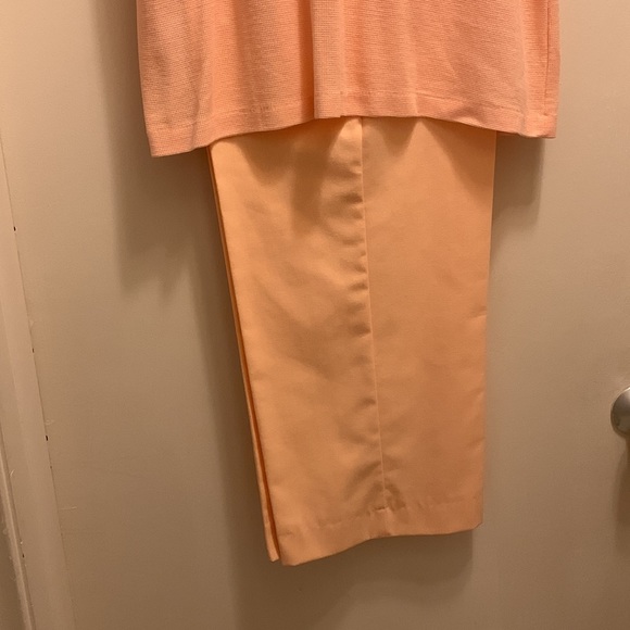 3 Piece Peach Outfit in good condition - jacket, shirt and pants - Picture 4 of 6